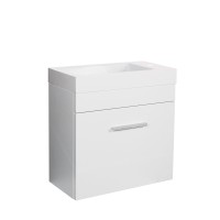 Berge Matte White Mini Wall Hung
